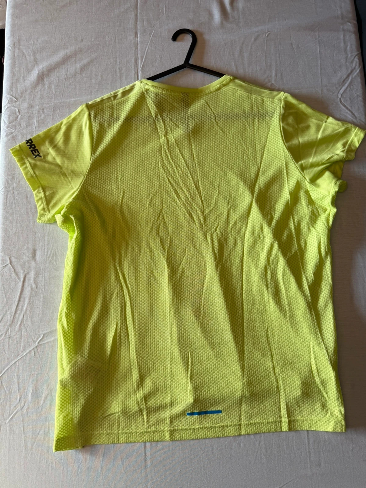 Adidas Terrex Agravic Trail Running T-Shirt Neon Yellow - Brand New - UK XL - Image 5